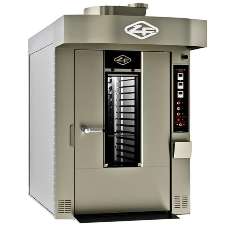 Four rotatif Gaz/Fioul 15 plaques 600x800 Zucchelli