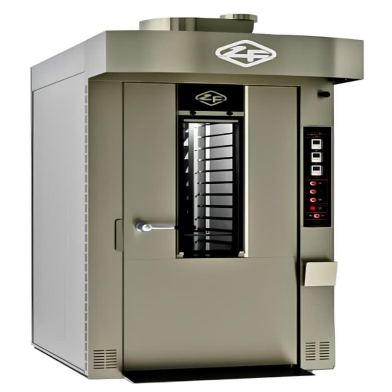 Four rotatif Gaz/Fioul 18 plaques 600x800 Zucchelli