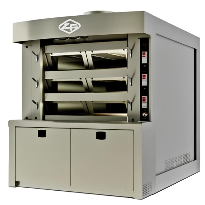 Four à sole électrique 6 bouches Zucchelli