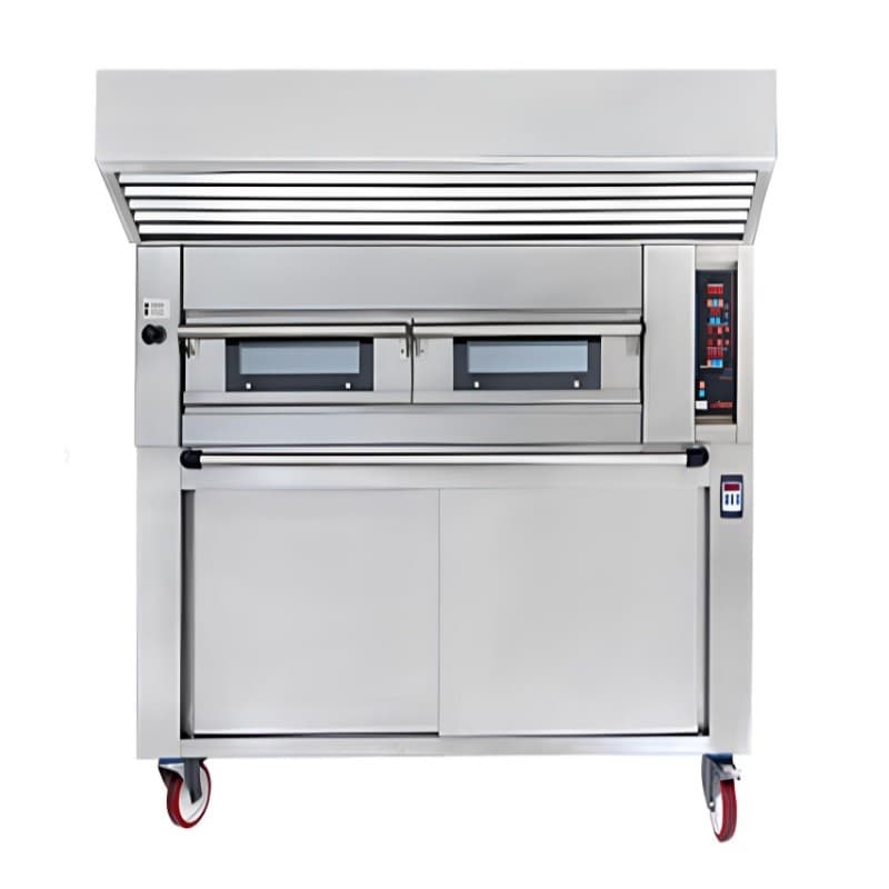 Four electrique 3 plaques 400x600 Smeraldo Sud Forni