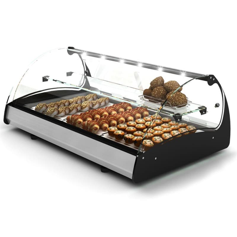 Vitrine bain-marie à poser 3 GN1/1 SAYL