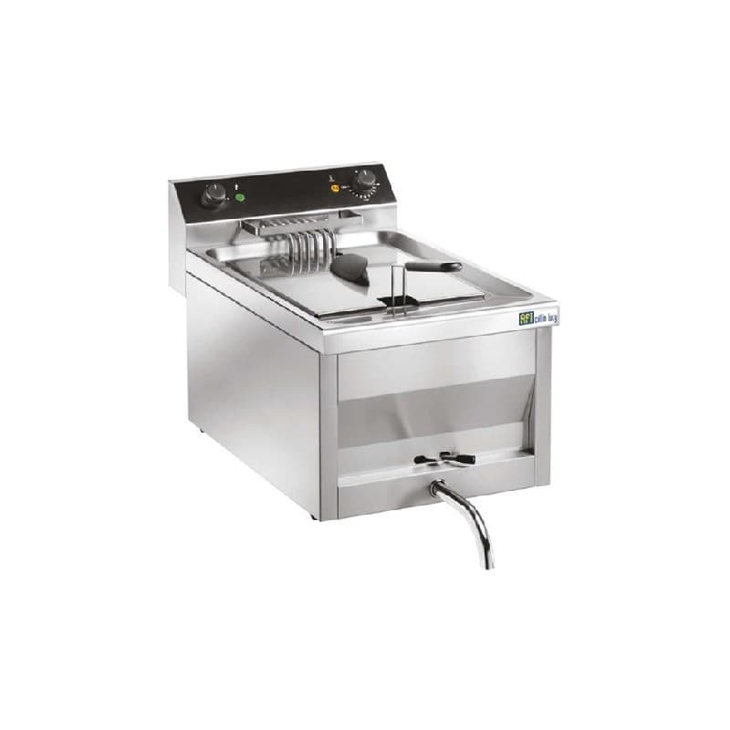 Friteuse electrique avec robinet de vidange 12L AFI