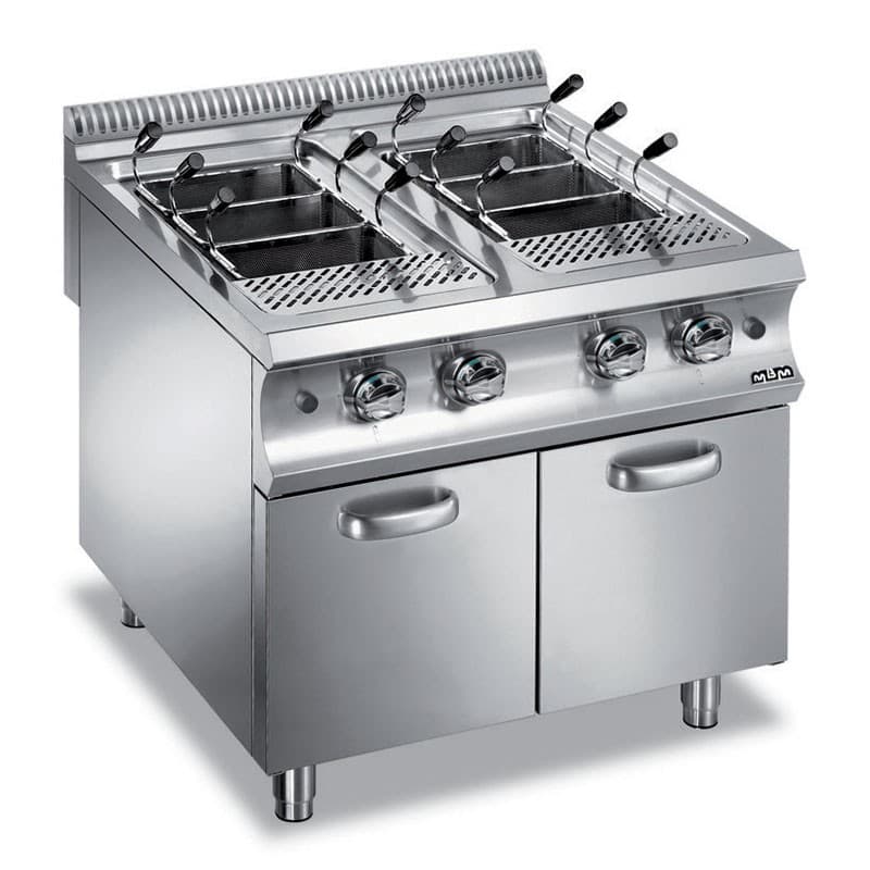 Cuiseur à pâtes gaz sur coffre 2x40 L MBM