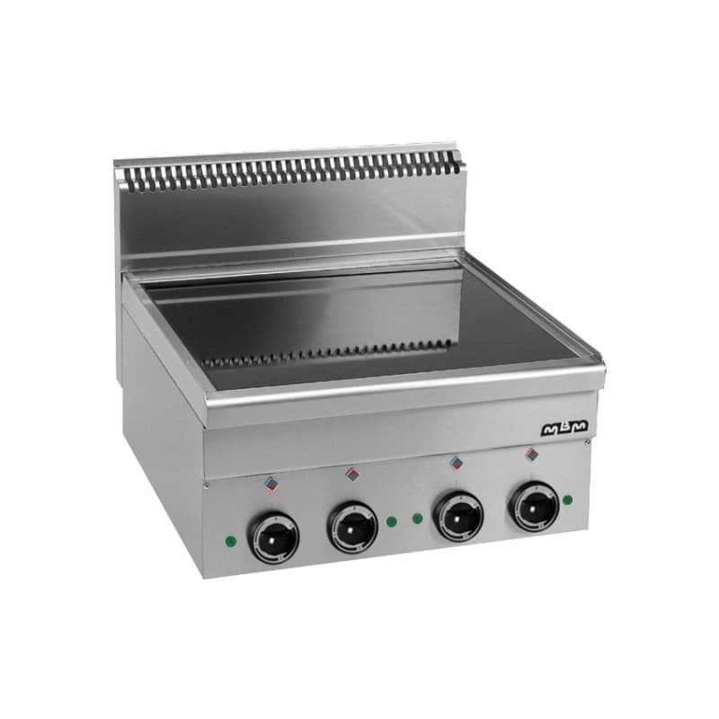 Plaque à snacker lisse 4 plaques électrique MBM