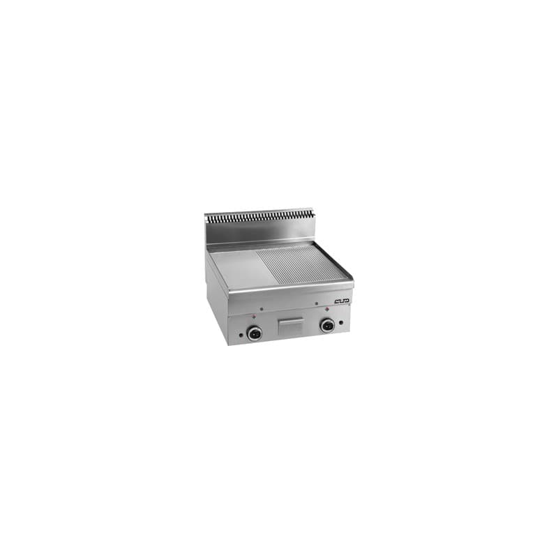Plaques grillades mixte chromé gaz MINIMA 600 MBM
