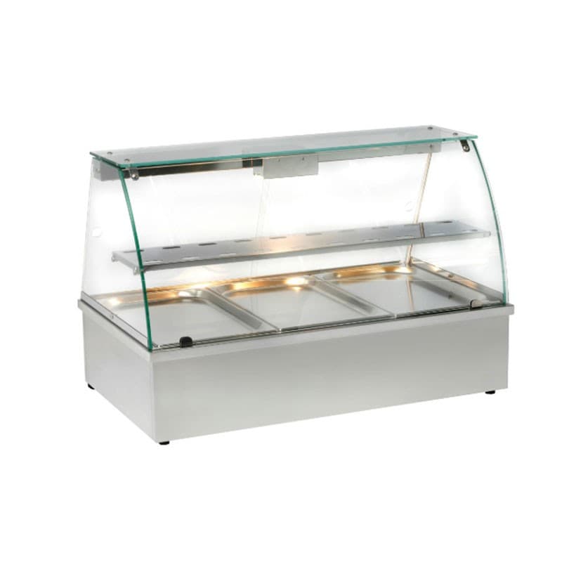 Vitrine bain-marie à poser 2 GN1/1 ROLLER GRILL