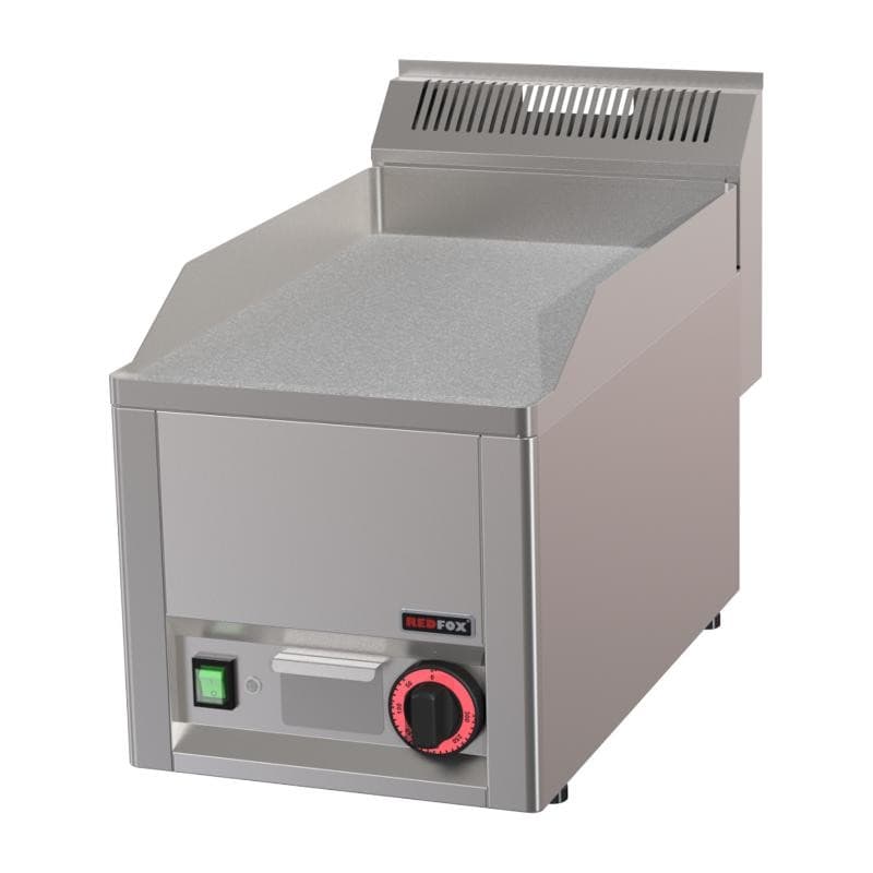 Plaque à snacker lisse - chromé REDFOX