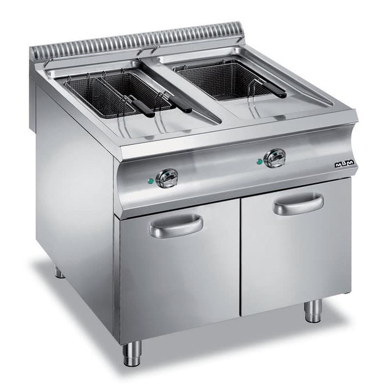 Friteuse électrique sur coffre 2x18 L MBM