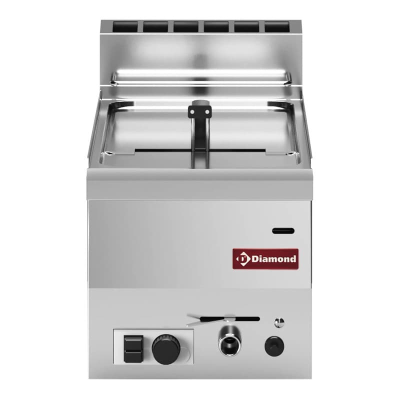 Friteuse gaz, 1 cuve 8 litres -Top- DIAMOND