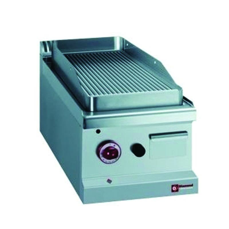 Plaque à snacker rainurée gaz RM GASTRO