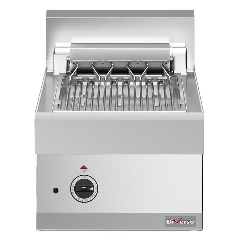 Grill-vapeur électrique, 1/2 module DIVERSO