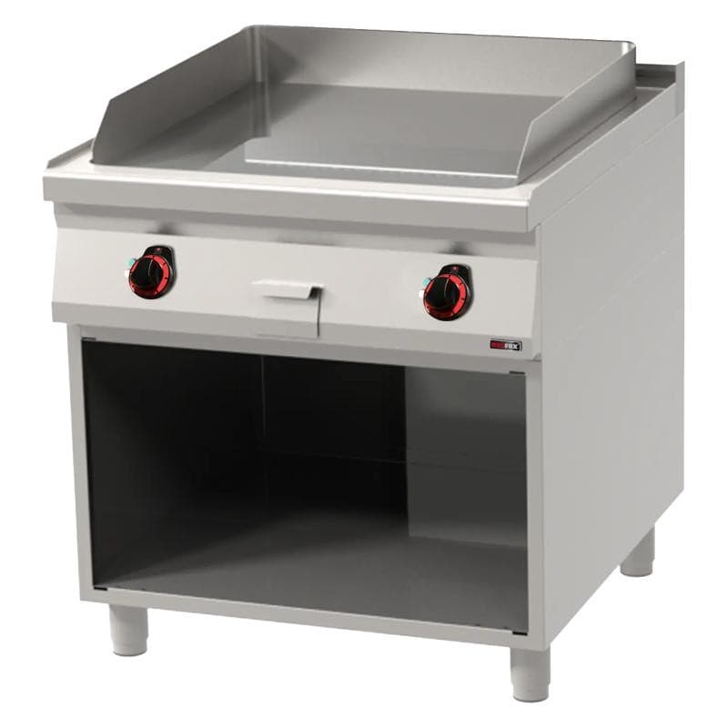 Plaque lisse élèctrique sur baie libre double REDFOX