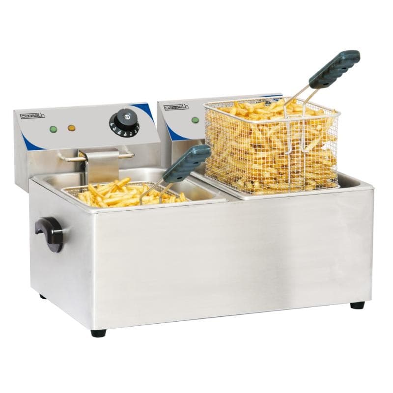 Friteuse électrique 2 x 4 litres CASSELIN