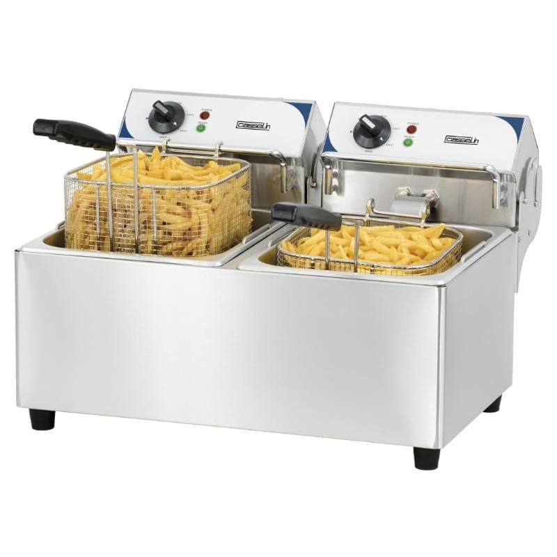 Friteuse électrique 2 x 7 litres CASSELIN