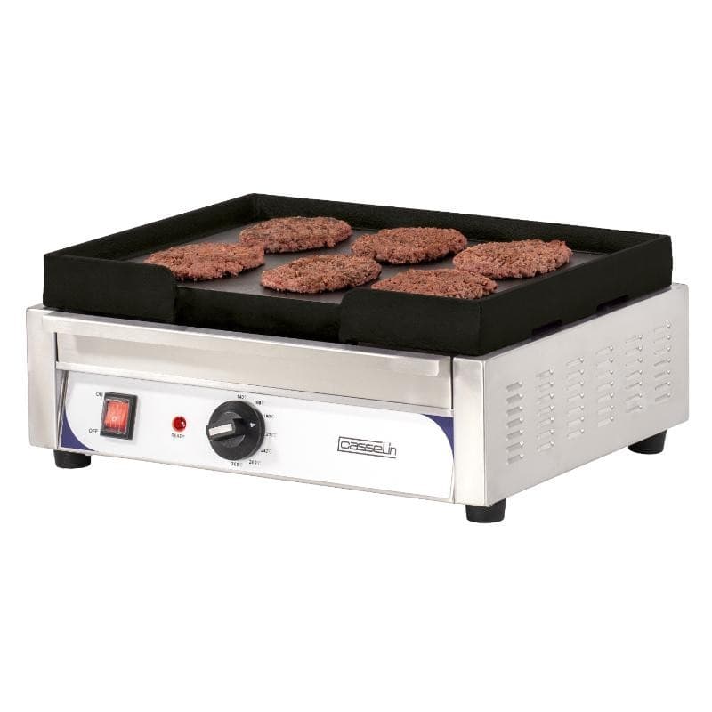 Plaque à snacker fonte lisse compacte CASSELIN