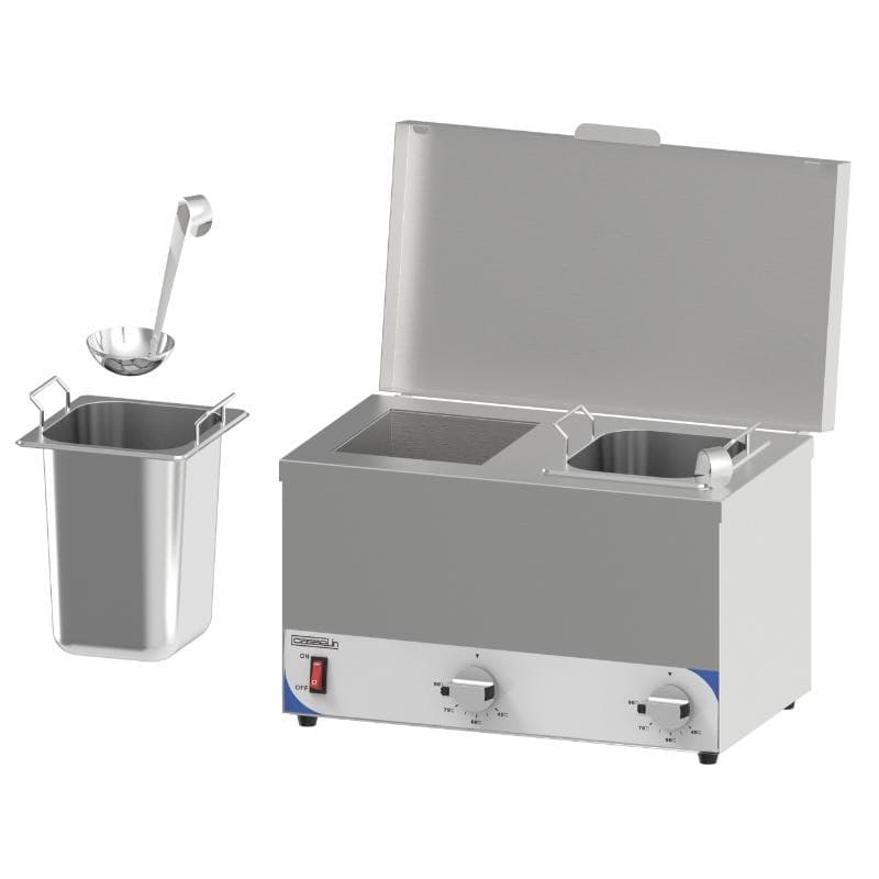 Bain-marie à sauce compact 2 cuves CASSELIN