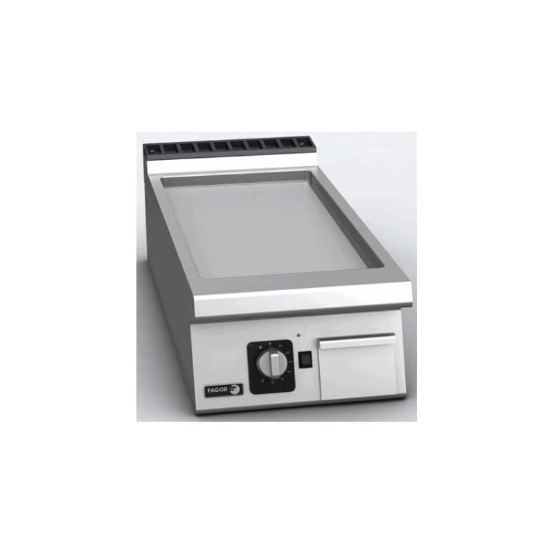 Plaque gaz lisse/Surface chromee Fagor