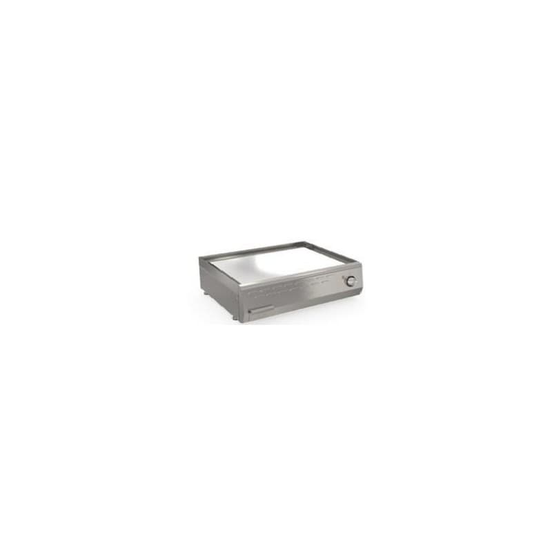 Plaque electrique lisse en chrome MIRROR