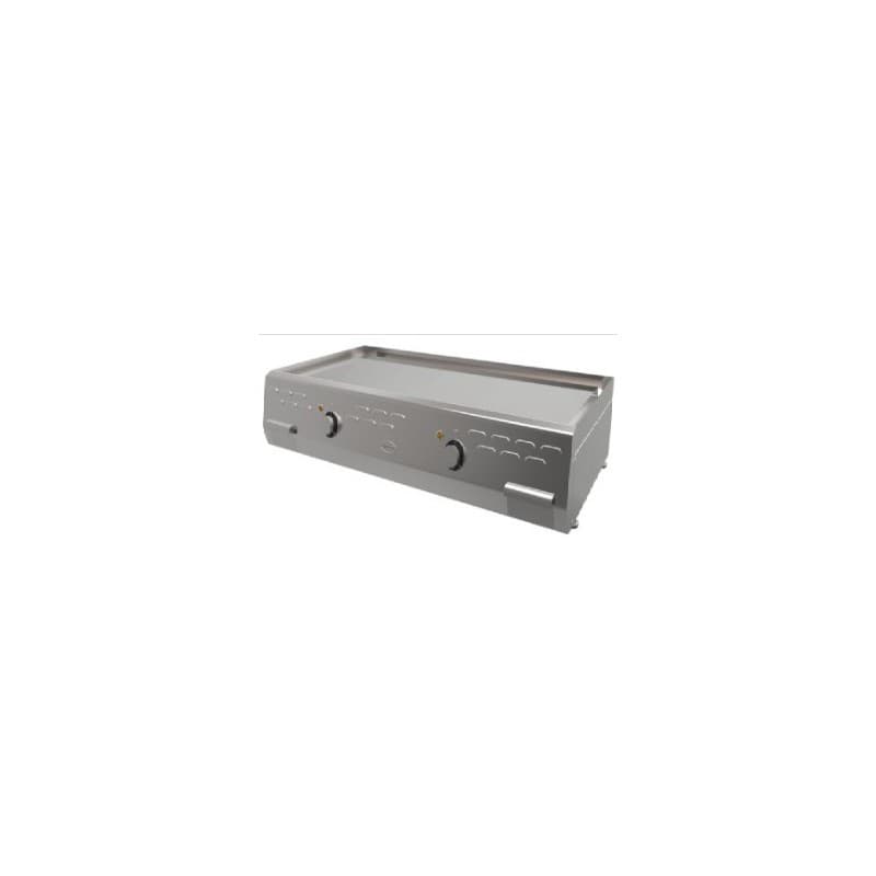 Plaque electrique lisse en chrome 90 MIRROR