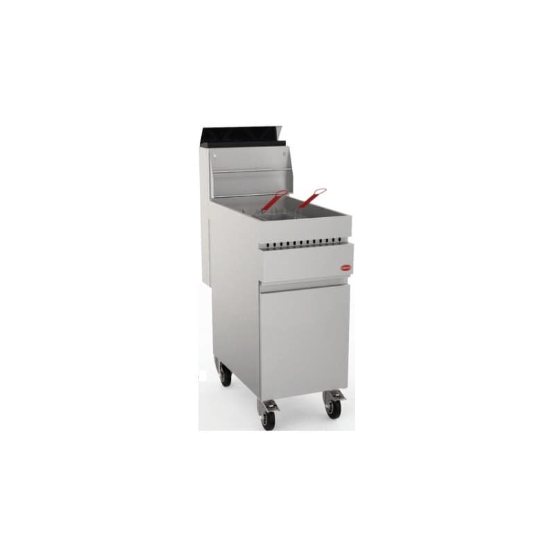 Friteuse Gaz avec systeme de filtrage 26L MIRROR