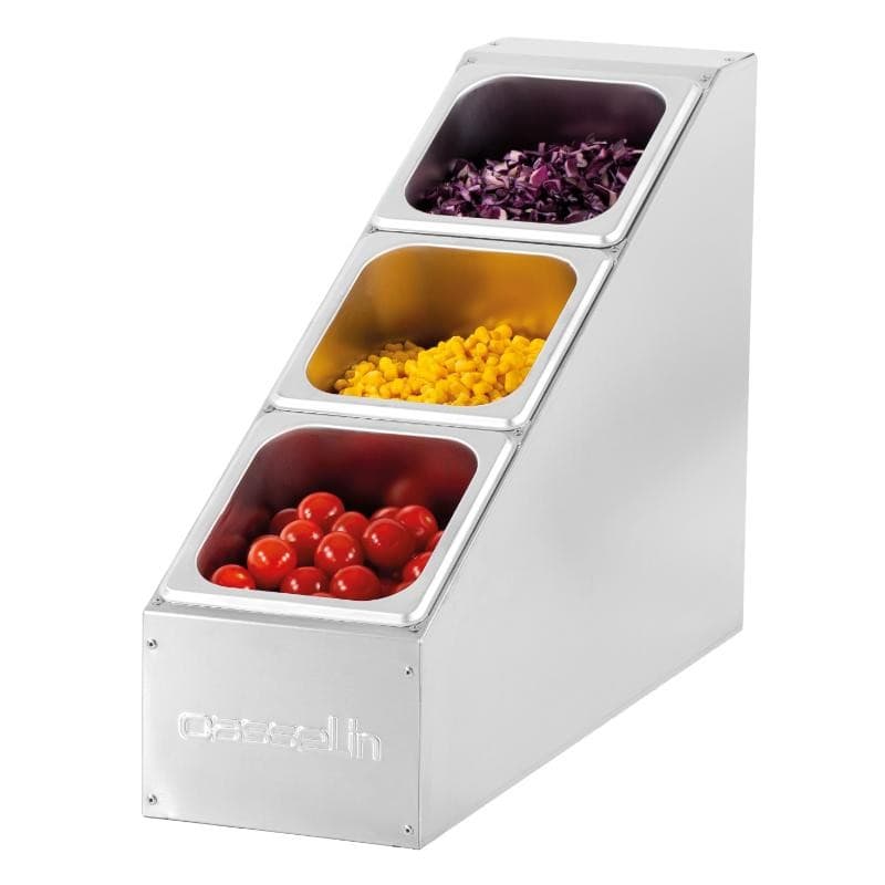 Support pour 3 bacs GN 1/6 CASSELIN