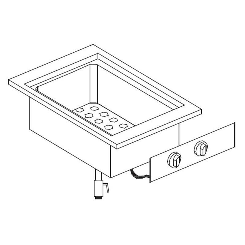 ELEMENT DE BAIN-MARIE COMBISTEEL