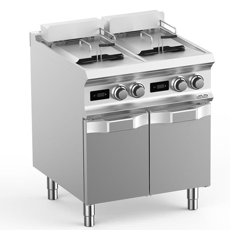 friteuse 2 PANIERS electrique SUR COFFRE MBM