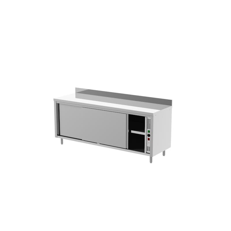 Table armoire chauffante 2000 x 700 x 980 mm ILSA