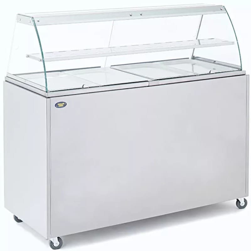 Meuble support tout inox pour BMV 4 ROLLER GRILL