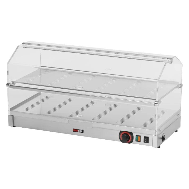 Vitrine chauffante 2 niveaux VEC 820 REDFOX