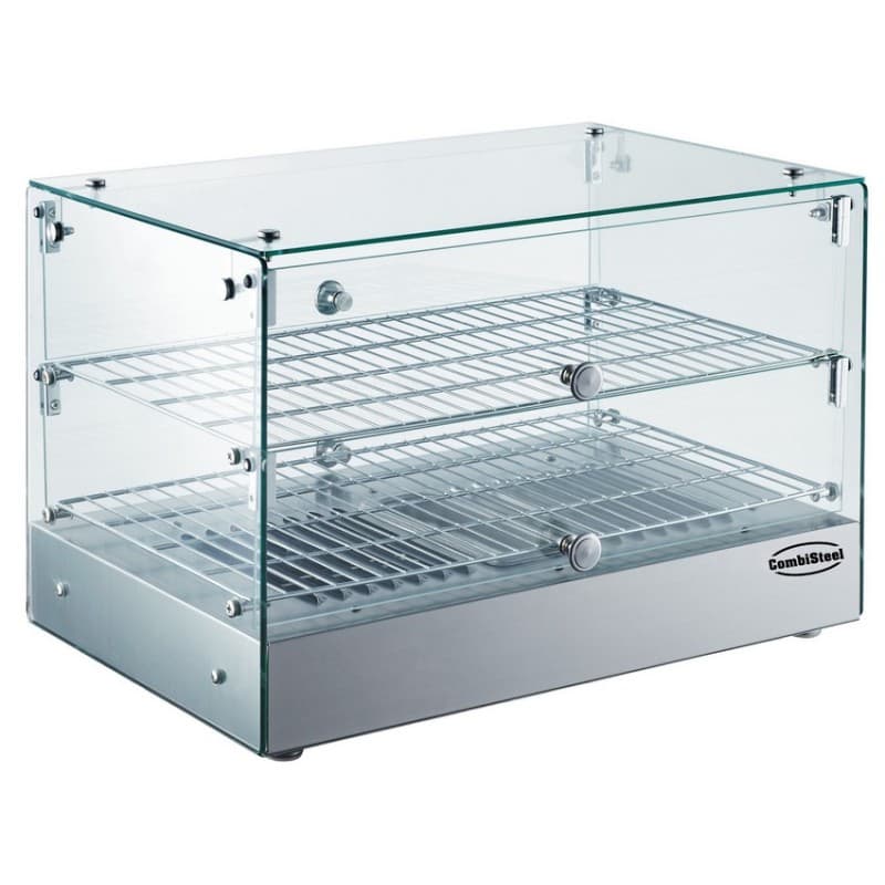 Vitrine chauffante 50L COMBISTEEL