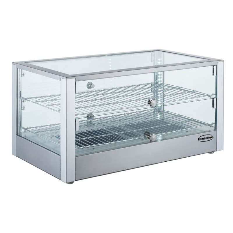 Vitrine chauffante 80L COMBISTEEL
