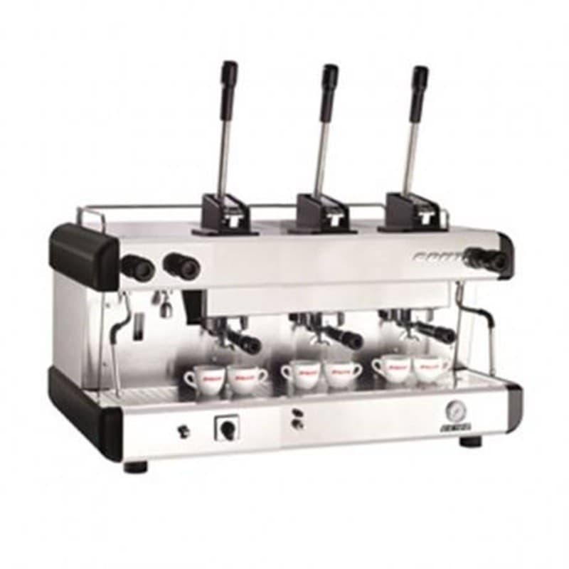 Machine à café à levier 3 groupes CONTI