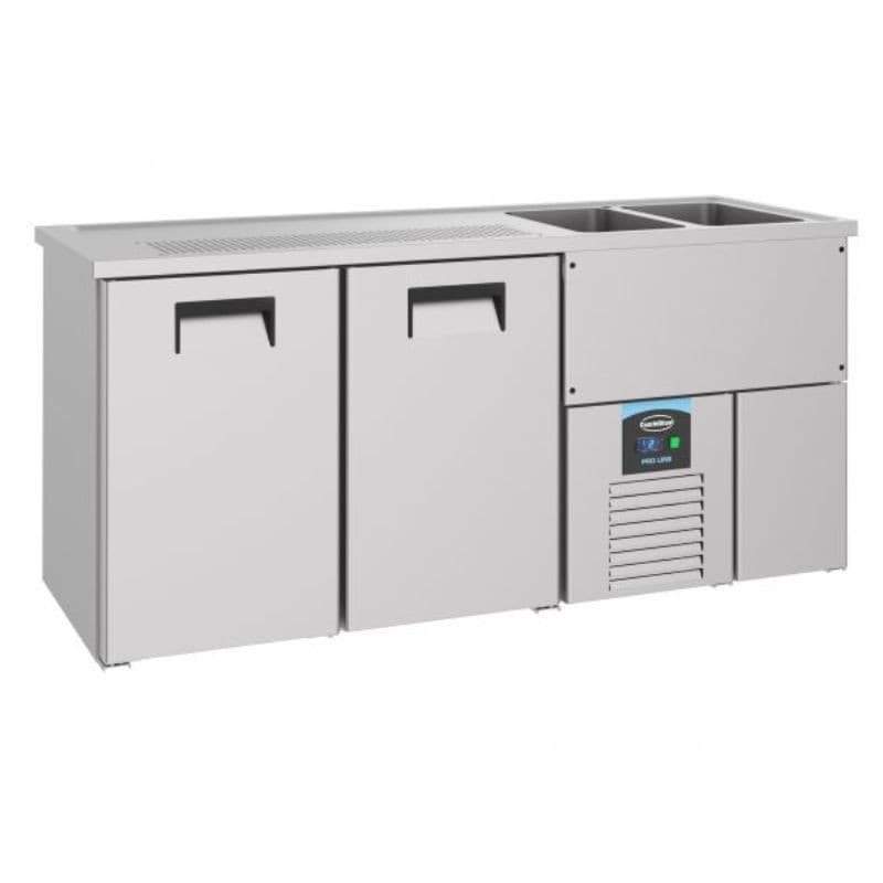 REFROIDISSEUR DE BIÈRE 2 PORTES 2R COMBISTEEL