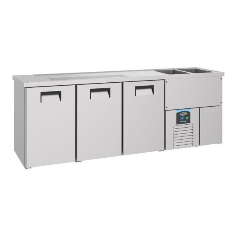 REFROIDISSEUR DE BIÈRE 3 PORTES 2R COMBISTEEL