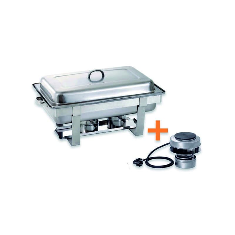 Chafing dish GN 1/1 avec plaque electrique BARTSCHER