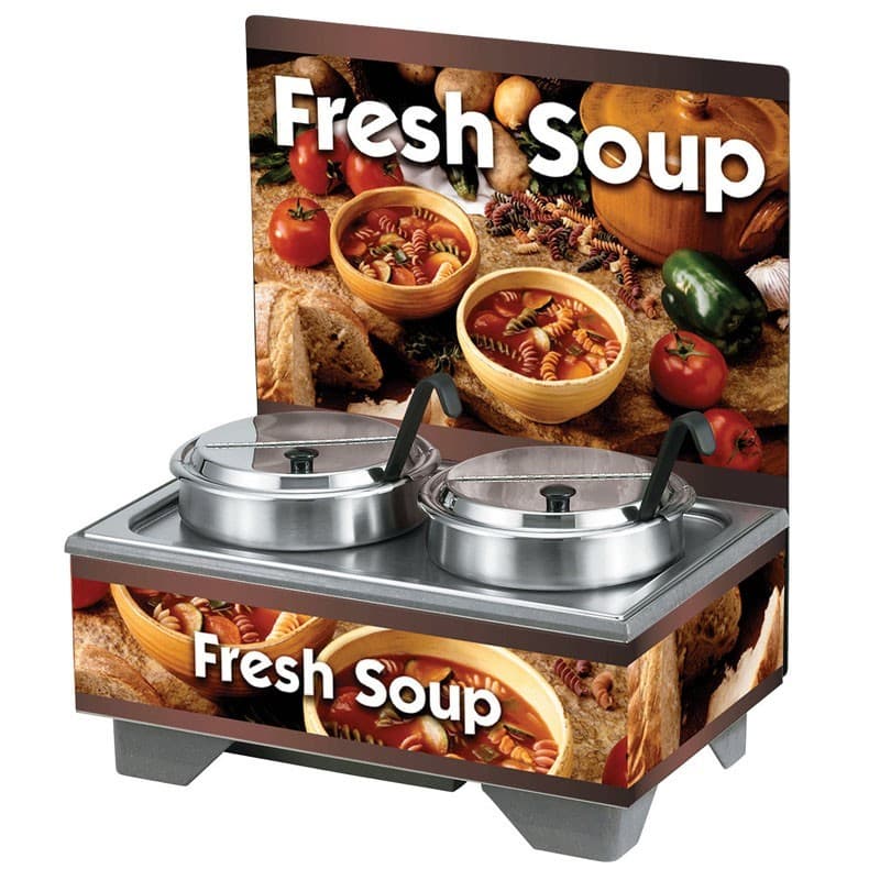 Présentoir à soupe double 14 L VOLLRATH VOLLRATH