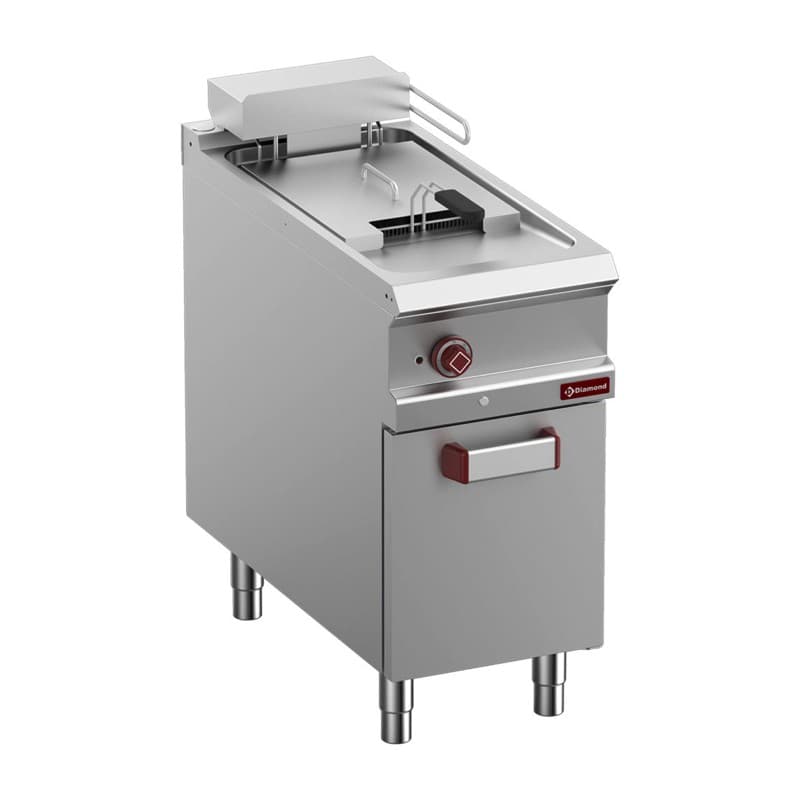 Friteuse électrique 1 cuve 18L, sur coffre DIAMOND