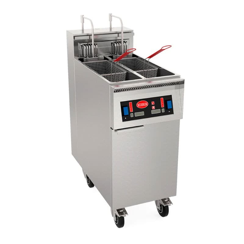 Friteuse electrique double Réservoir MIRROR