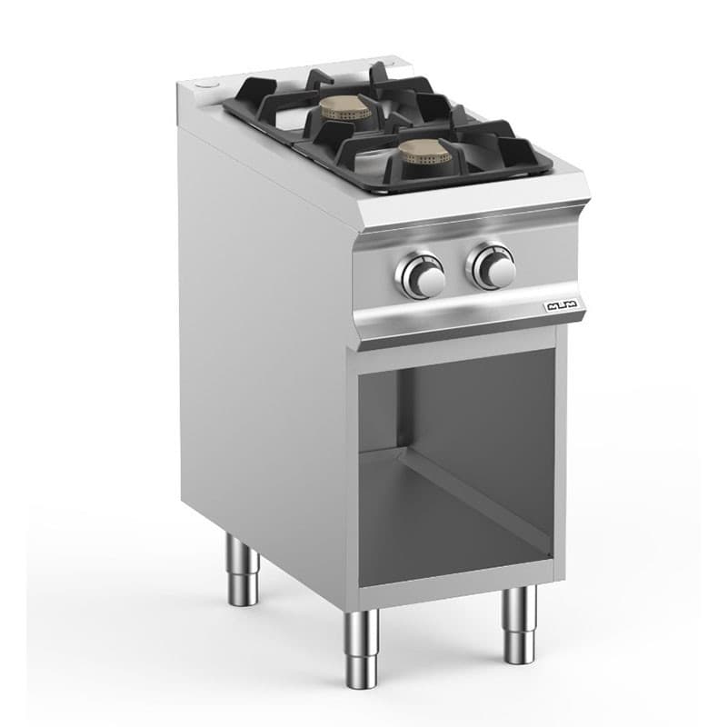Fourneau Professionnel a GAZ 2 Feux MBM