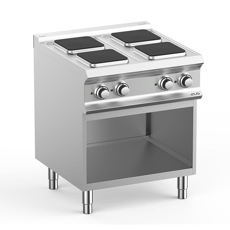 Fourneau electrique 4 plaque CARRÉES MBM