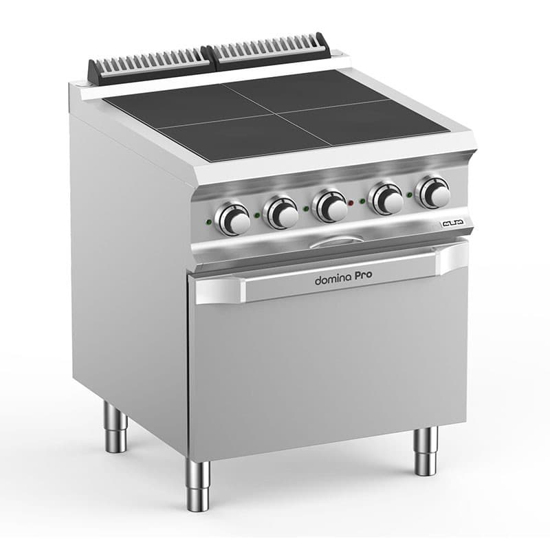 Fourneau electrique 4 plaque ABAISSÉE SUR FOUR MBM