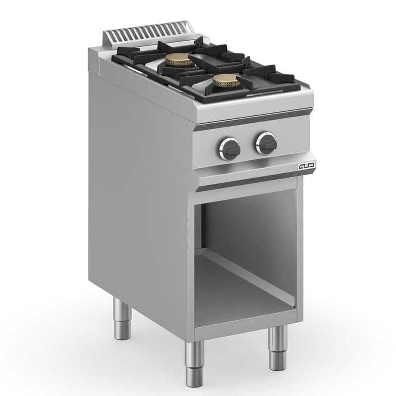 Fourneau a gaz 2 x 5,5 kW feux magristra plus 700 MBM