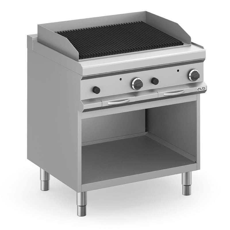 Grillade charcoal 2 zone gaz magristra plus 700 MBM