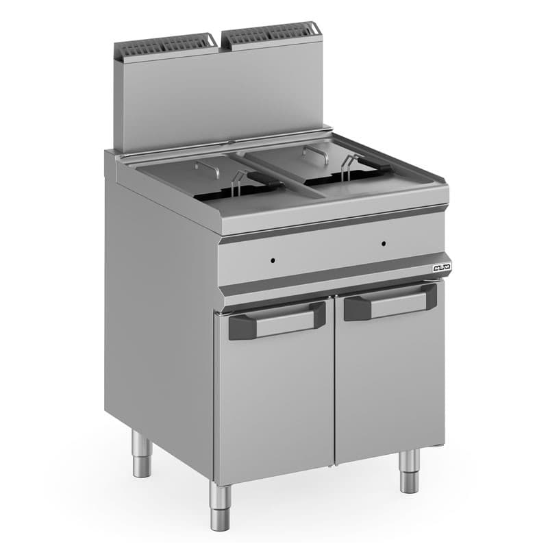 Friteuse 2x 14 Litres gaz magristra plus 700 MBM