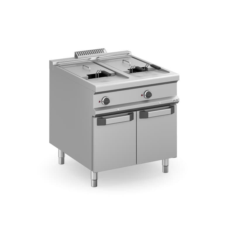 Friteuse 2 PANIERS, ÉL. SUR COFFRE MBM