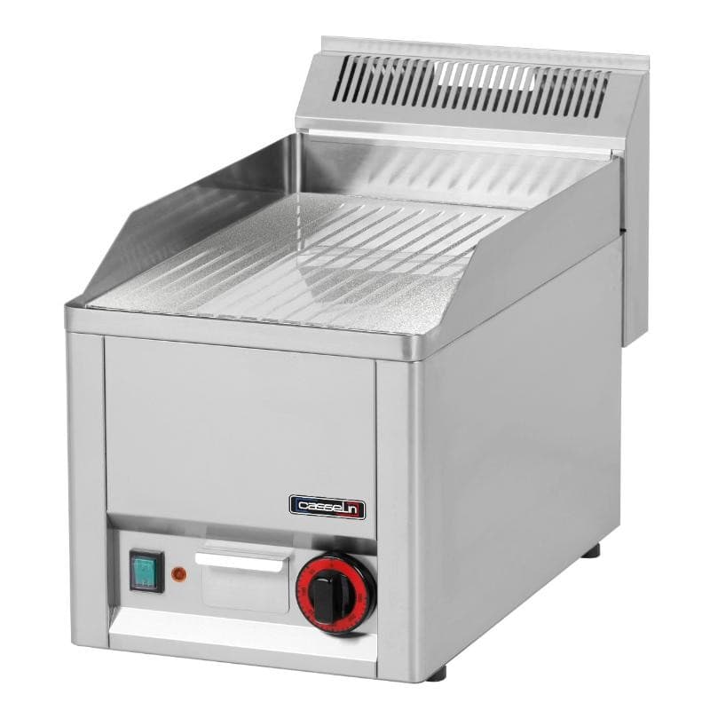 Plaque à snacker Chrome Rainurée 33 CASSELIN