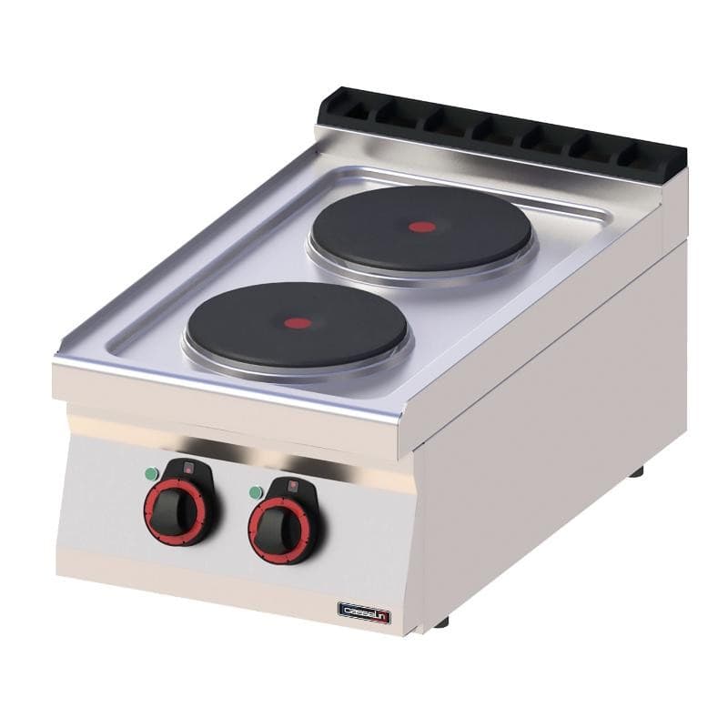 Fourneau électrique à poser 2 feux 40 CASSELIN