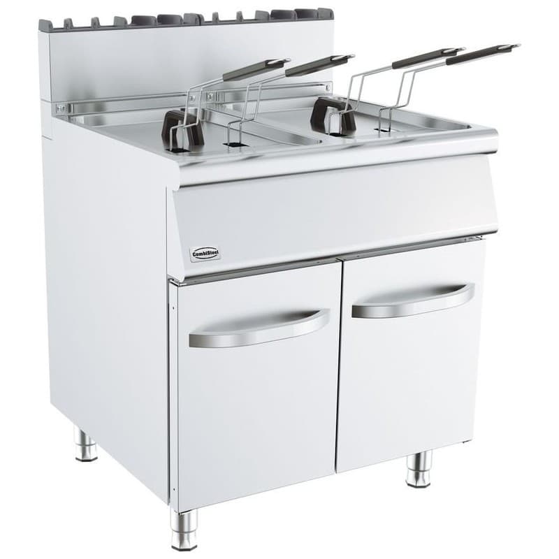 BASE 700 FRITEUSE A GAZ. 2X15L COMBISTEEL