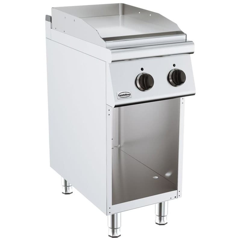 BASE 700 PLAQUES GRILL A ÉL. CHROME COMBISTEEL